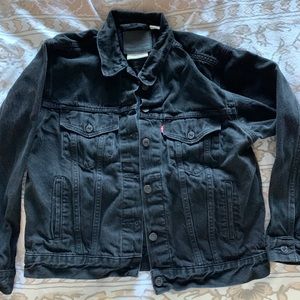 Levi’s Black Ex Boyfriend Trucker Jacket